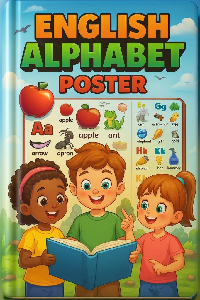 ENGLISH ALPHABET POSTER